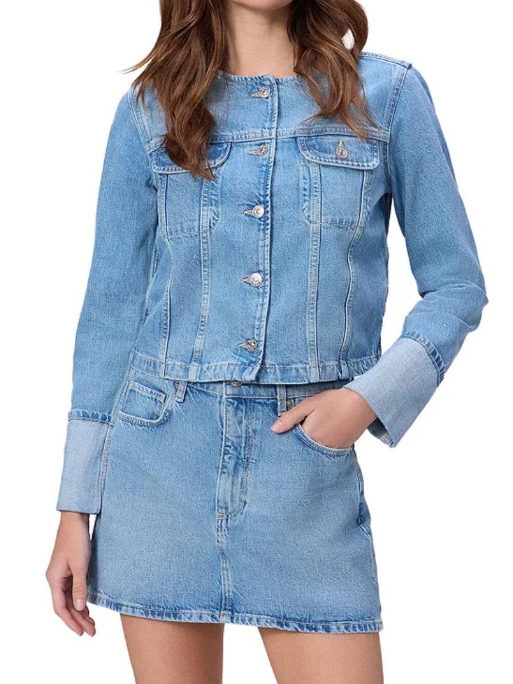 Paige Dean Denim Jacket - NWT - Picture 3 of 13